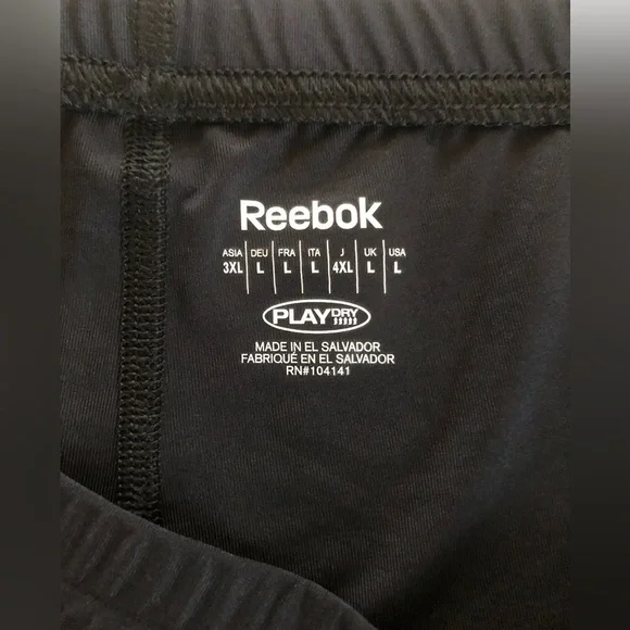 NWT Reebok Size Large Compression Shorts - Picture 5 of 7